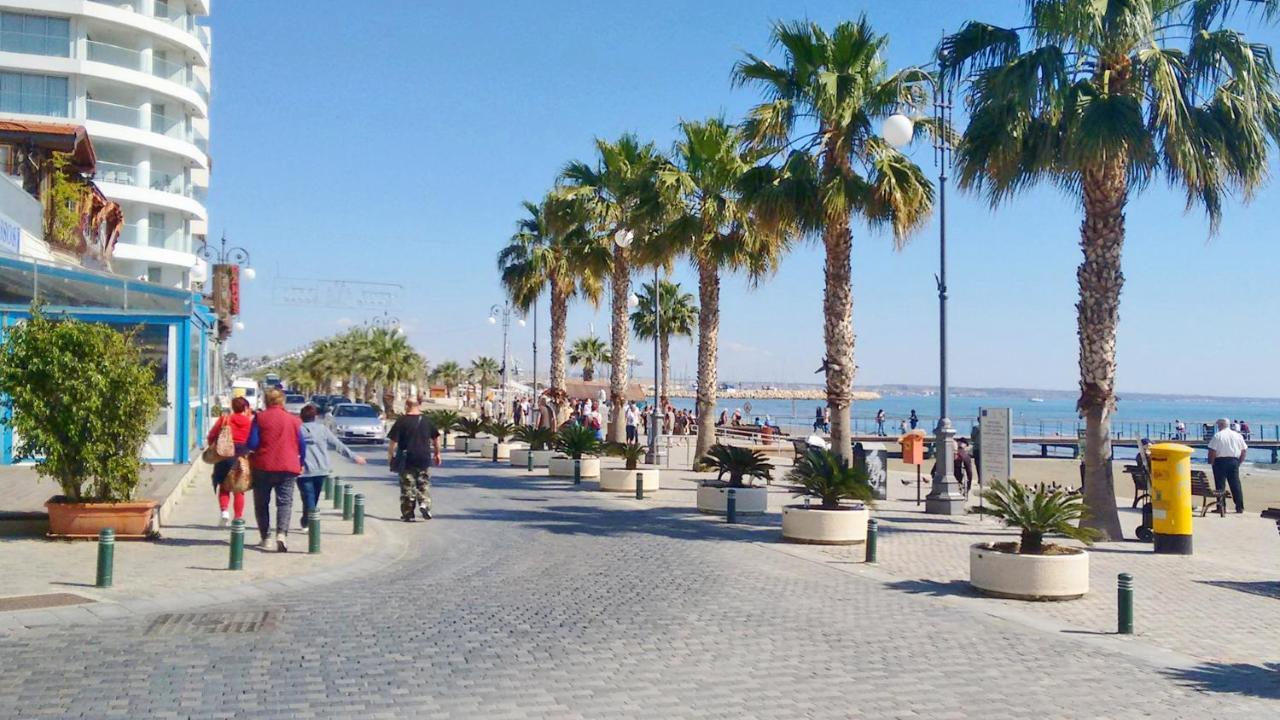 Apartament Kave Blue Mackenzie 1 Bdr Flat With Pool Larnaca Zewnętrze zdjęcie