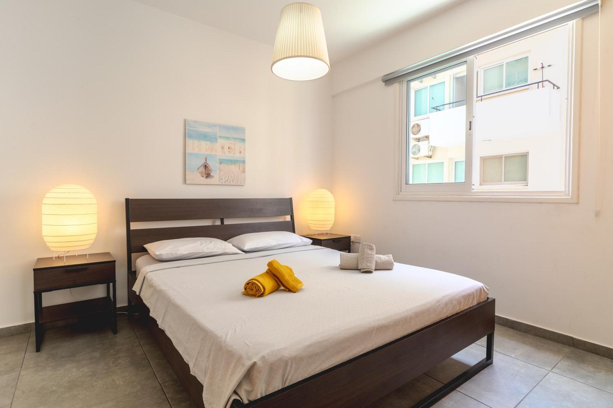 Apartament Kave Blue Mackenzie 1 Bdr Flat With Pool Larnaca Zewnętrze zdjęcie