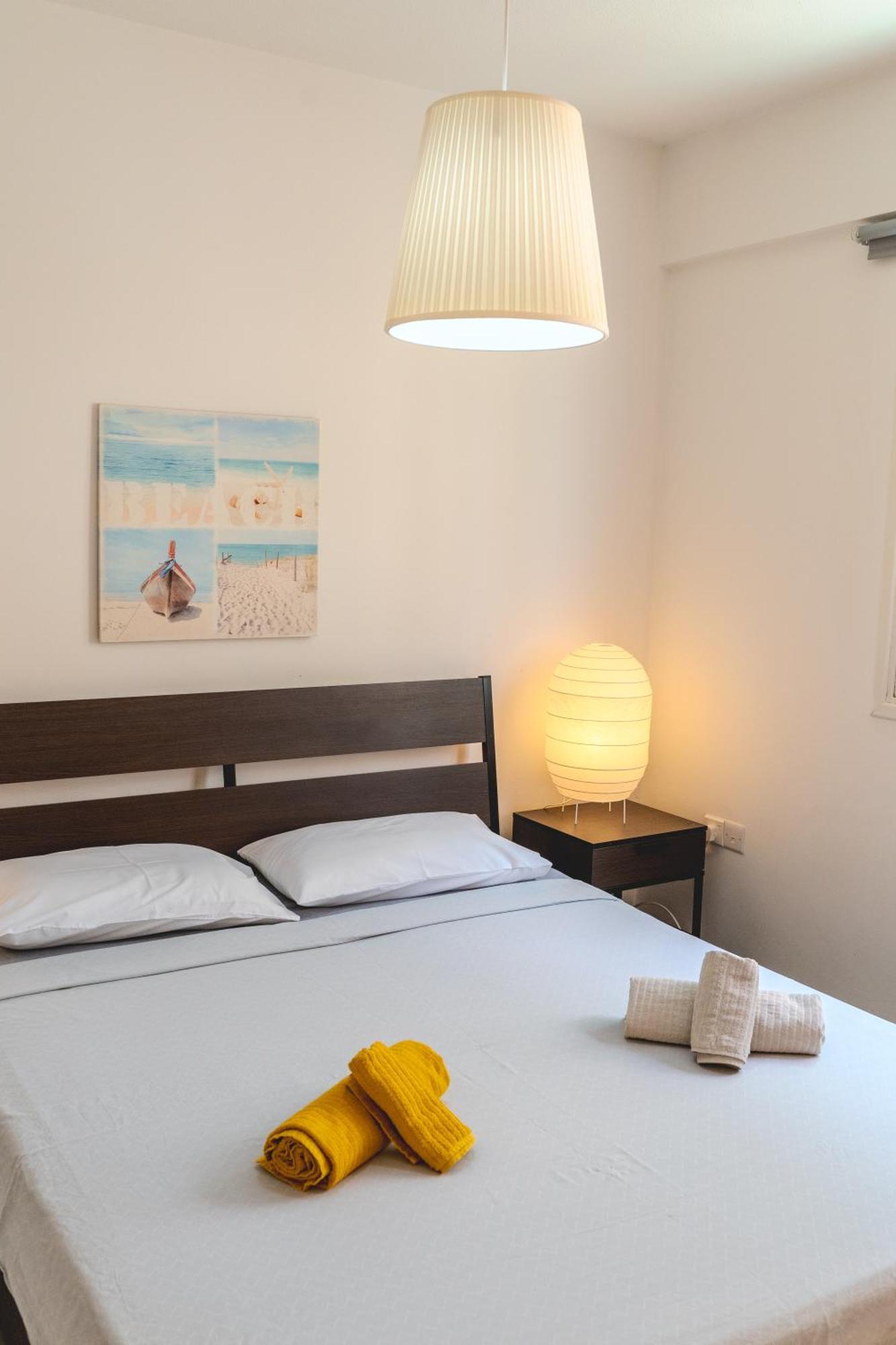 Apartament Kave Blue Mackenzie 1 Bdr Flat With Pool Larnaca Zewnętrze zdjęcie